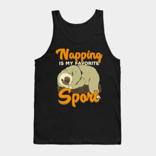 Napping Is My Favorite Sport Tank Top